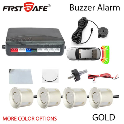Radar de Recul First Safe 4 Capteurs 22 mm Buzzer