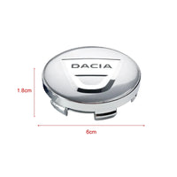 Cache-Moyeux Dacia 60 mm 56 mm Sandero Duster Jogger Lot de 4