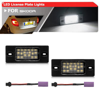 Éclairage de Plaque LED Skoda Fabia MK1 6Y