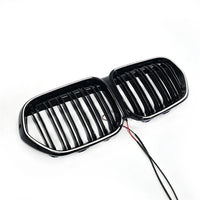 Calandre Avant à Double Barre Éclairée LED BMW X1 F48 LCI 2020-2022 Noir