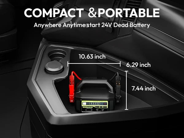 Booster de Batterie 12 V 24 V YESPER Monster Start N1 36 400 mAh