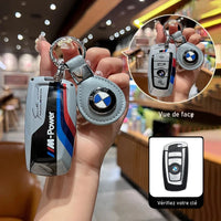 Schutzhülle für BMW M-Power-Schlüssel — Befestigungsdetail