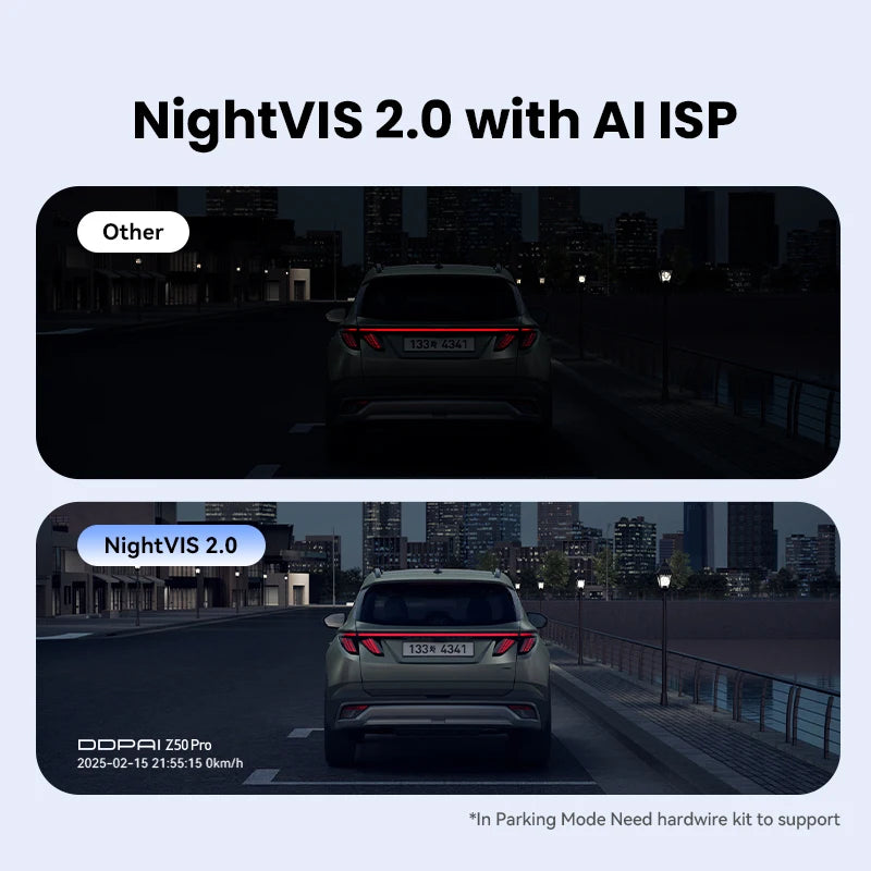 Dashcam DDPAI Z50 Pro 4K GPS ADAS 4G