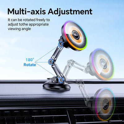 Support Téléphone Magnétique Voiture Charge 15W