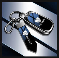Coque de Clé Peugeot Dégradé Alliage de Zinc Clé Fixe ou Repliable