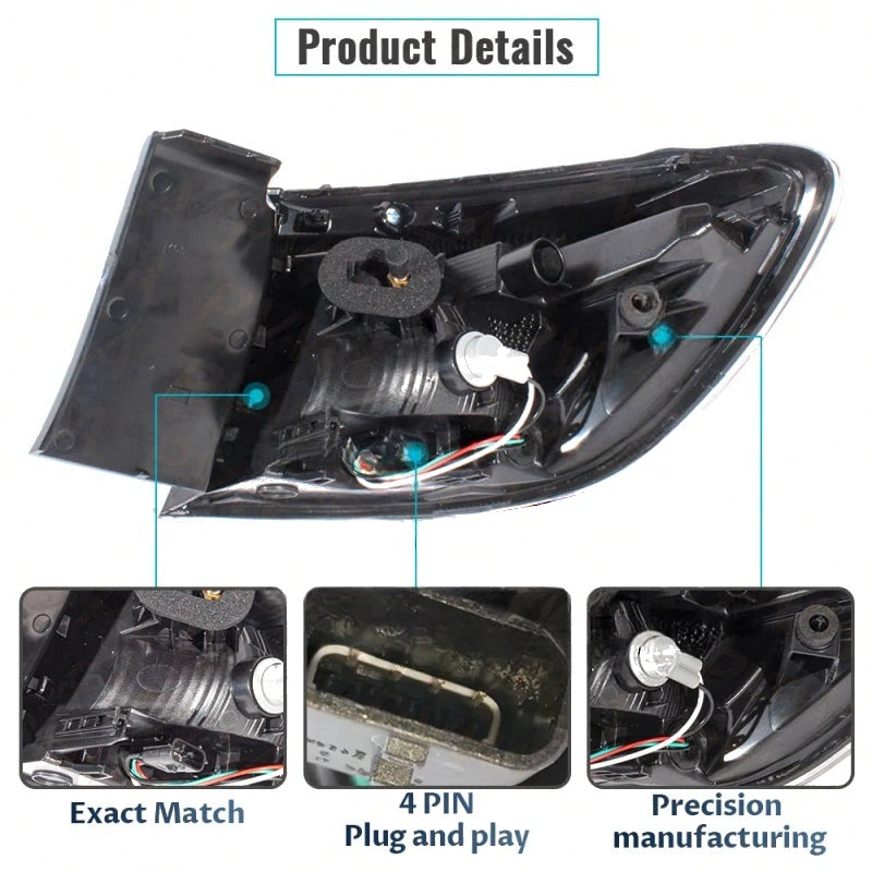 Feux Arrière LED Renault Clio 5 Phase 2 2024-2025 Extérieur