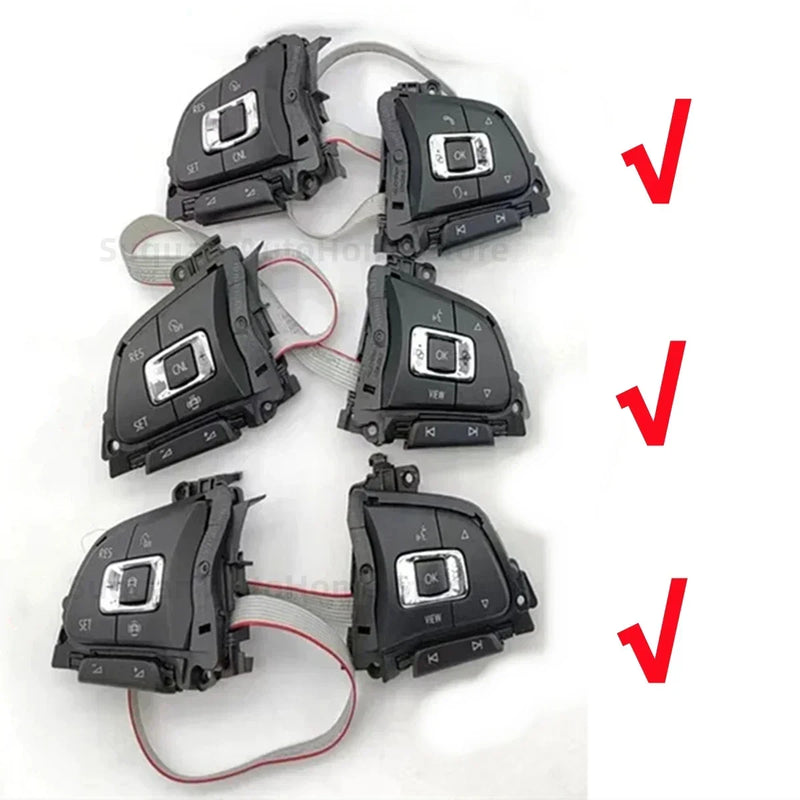 Bouton de Volume de Remplacement Volkswagen Golf 7 Passat B8 — vue arrière