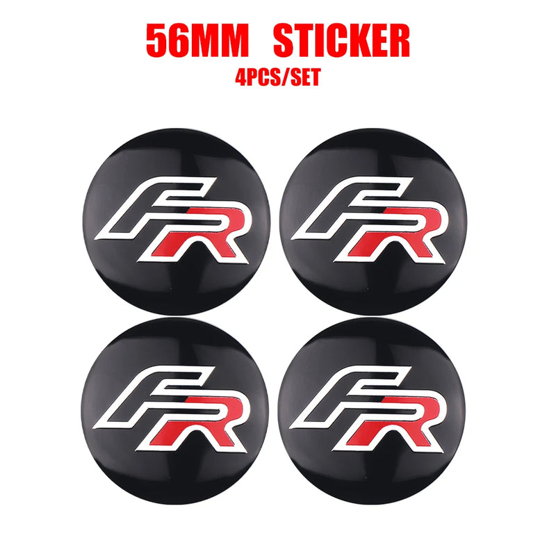 Cache-Moyeux Seat Cupra Leon 5F Ibiza Mii Ateca 56mm — détail du support