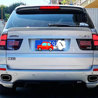 Becquet BMW X5 E70 2006-2013 — vue de profil