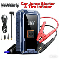 Booster de Batterie 12V avec Compresseur 150 PSI