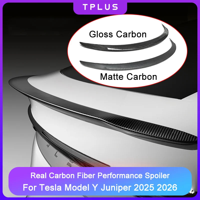 Becquet Coffre Tesla Model Y Juniper Carbone