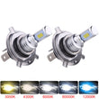 Ampoules LED CSP 80W H7 H4 6000K