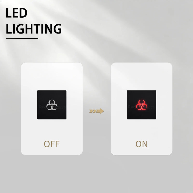 Bouton Poussoir LED Volkswagen Jetta MK6 Golf 6 Scirocco Touran — vue de profil