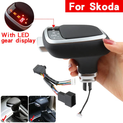 Pommeau Vitesse Cristal LED VW Audi Skoda Auto