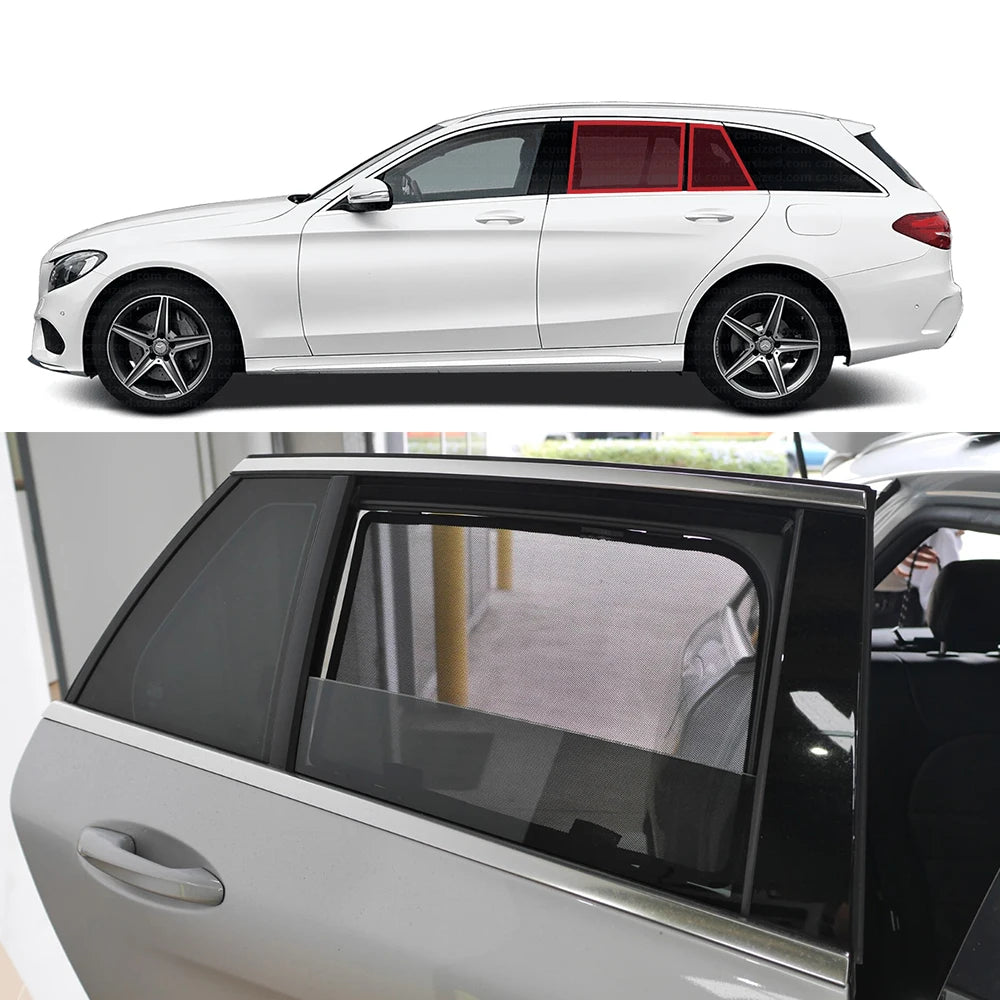 Pare-Soleil Mercedes Classe C W205 S205 Break 2016-2021 Vitres Latérales Lunette Pare-Brise