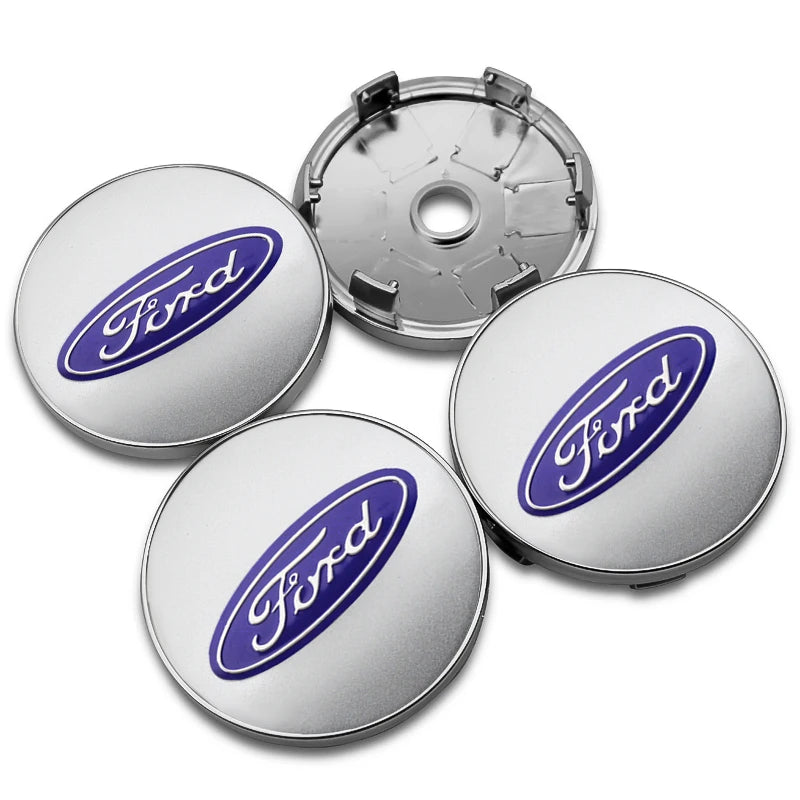Cache-Moyeux Ford Focus Mondeo Ranger Ecosport 54mm 56mm 60mm — détail de finition
