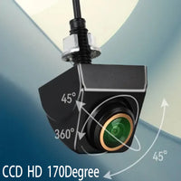 Caméra de Recul Fisheye 170° AHD 1080P 720P ou CCD Câble 6 m