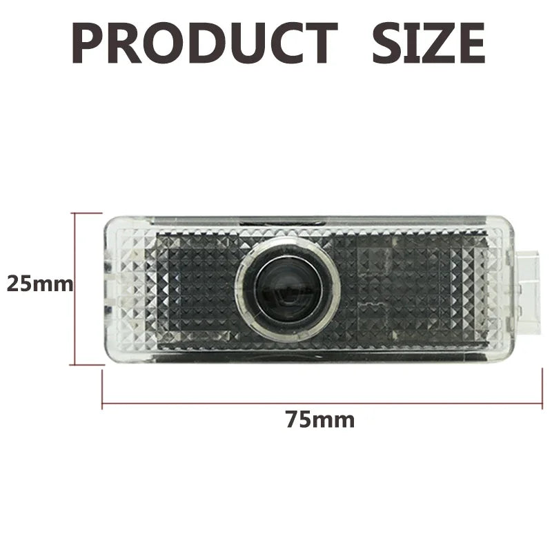 Projecteur de Porte LED Mini Cooper R50 R52 R53 R56 R57 R58 R59 R60 F55 F56 Lot de 2 Logo Lumineux au Sol
