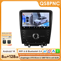 Autoradio Android Ford Mustang 2010-2014 Écran 2K CarPlay Sans Fil Caméra ADAS 360 GPS