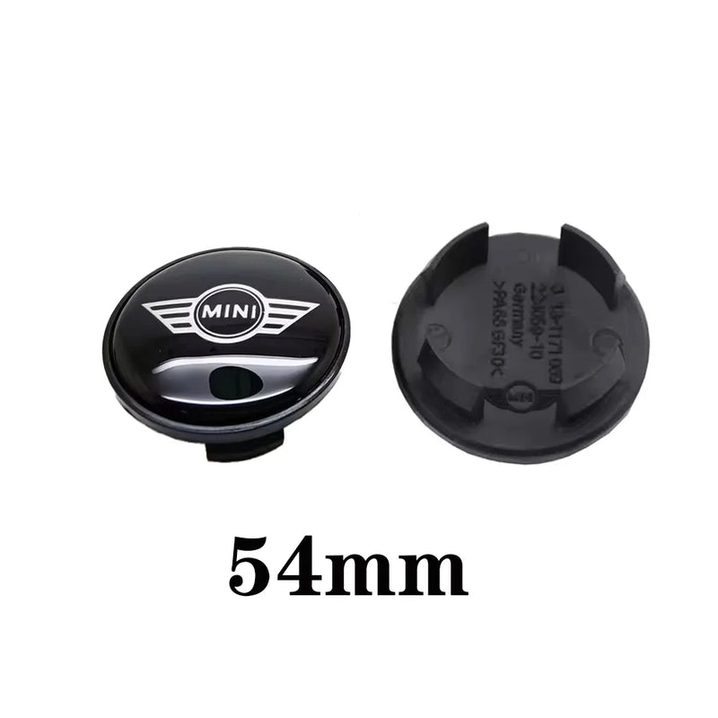 Cache-Moyeux Mini Cooper R50 R53 R56 F56 54mm — vue arrière