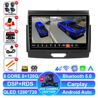Autoradio Android 15 Ford Everest et Ranger 2015-2018 CarPlay Sans Fil GPS 4G