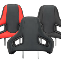 Appui-Tête Baquet Sport Universel Cuir PVC 1 Pièce — vue arrière