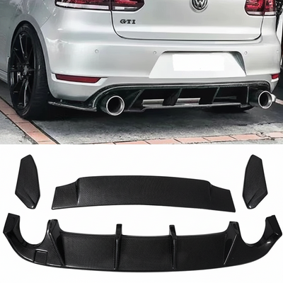 Diffuseur Arrière Carbone Volkswagen Golf MK6 GTI 2008-2013