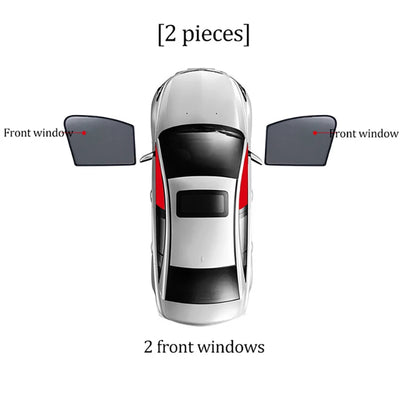 Pare-Soleil Magnétique Sur Mesure VW T-Roc 2018-2023