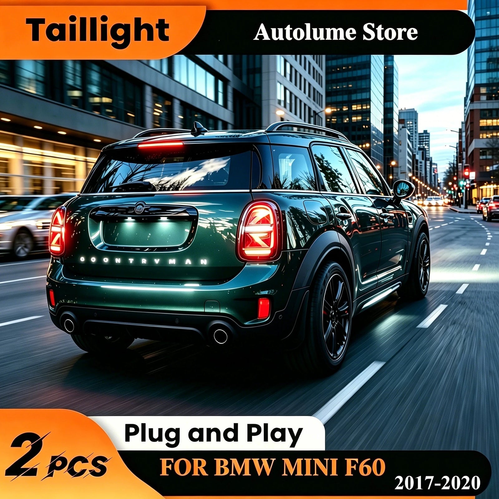 Feux Arrière LED Séquentiels MINI Countryman F60