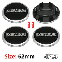 Cache-Moyeux Land Rover 62 mm Lot de 4 Emblèmes de Jante 3D ABS Chromé pour Evoque Defender Discovery 4 Range Rover Sport