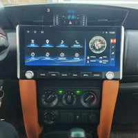 Autoradio Écran 12,3 Pouces Toyota Fortuner et Hilux 2015-2021 Android 14 CarPlay Sans Fil DSP