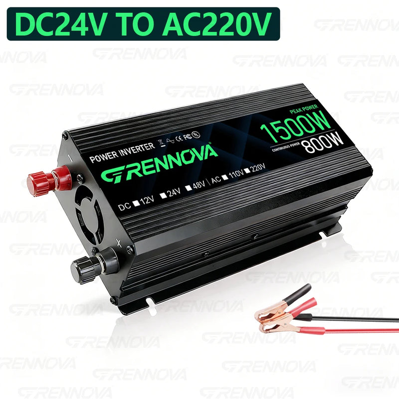 12V 220V Autotransformator Wechselrichter 1000 bis 2200 W