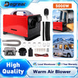 Chauffage Voiture Diesel Stationnaire 5 kW 12V Degreat avec Télécommande