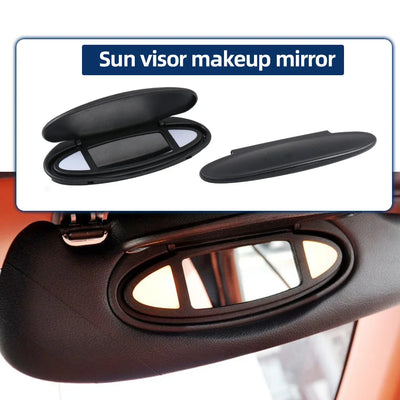 Pare-Soleil Intérieur Noir avec Miroir Porsche 911 996 997