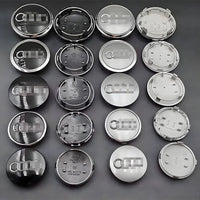 Cache-Moyeux Audi A3 A4 A6 Q5 Q7 60mm 77mm — vue d'ensemble