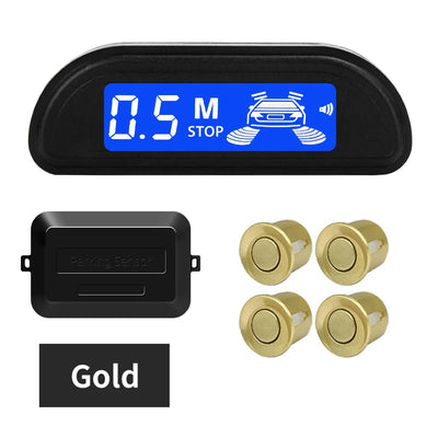 Radar de Recul Hippcron Moniteur LCD 22 mm 4 Capteurs