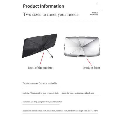 Pare-Soleil Pare-Brise Retractable Skoda Octavia Fabia Kodiaq