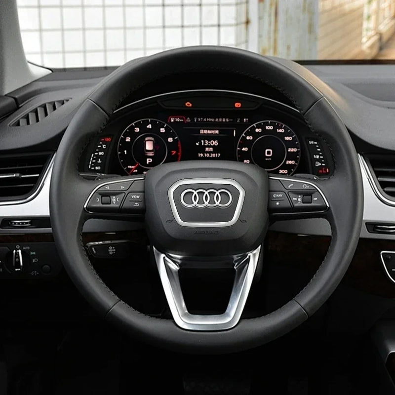 Logo Audi Autocollant 4 Anneaux Électroplaqué A3 A4 Q5