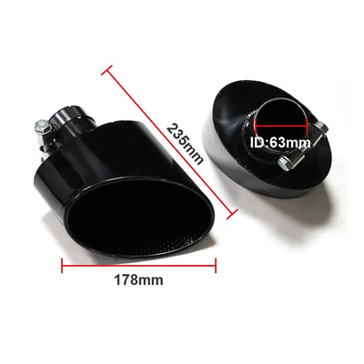 Embout d'Échappement Audi A3 A4 A5 A6 A7 — exemple de montage