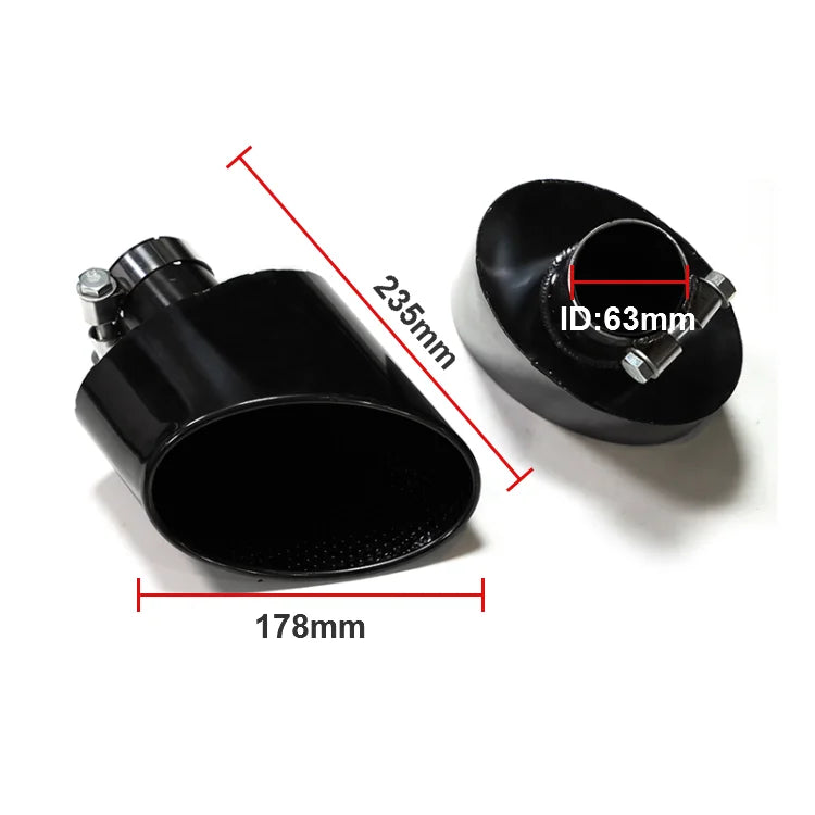 Embout d'Échappement Audi A3 A4 A5 A6 A7 — exemple de montage