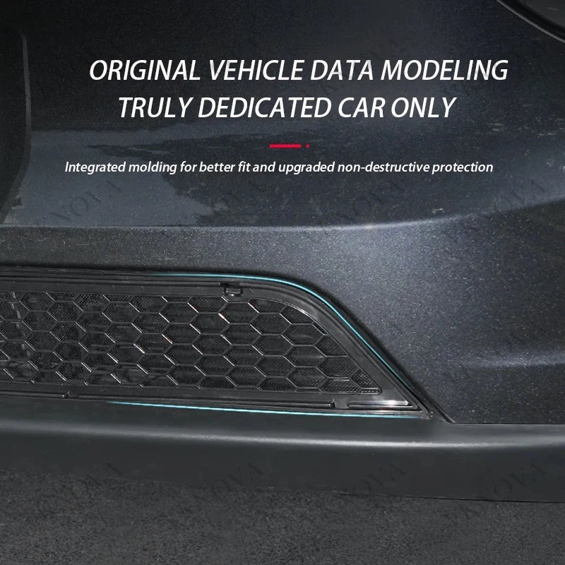 Filet Anti-Insectes Aluminium Tesla Model 3 Highland 2025-2026 Calandre Inférieure, Kit 2 en 1 ou Pièce Seule