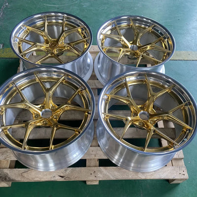 Jantes Forgées Sur Mesure Alliage 6061-T6 Entraxe 5x112