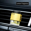 Désodorisant Voiture Clip Grille d'Aération Flacon Réglable 6 Senteurs