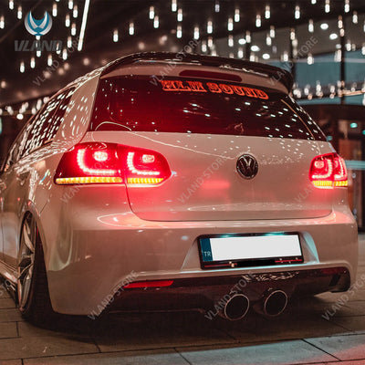 Feux Arrière LED Séquentiel Ambre Volkswagen Golf 6 2008-2014