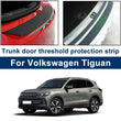 Protection de Pare-Chocs Arrière Seuil de Coffre Volkswagen Tiguan Caoutchouc 104 cm ou 90 cm