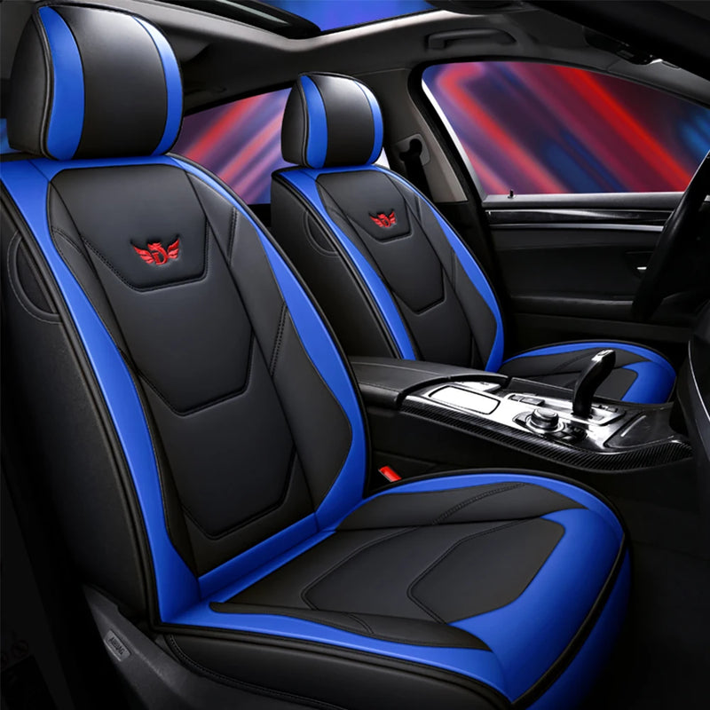 Housses de Siège Renault Clio Mégane Captur Cuir Synthétique Écusson