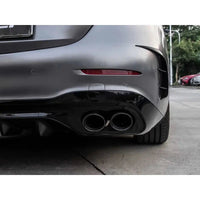 Diffuseur Arrière Style AMG C43 avec Embouts d'Échappement Mercedes Classe C W206 2022+ C200 C260 C300
