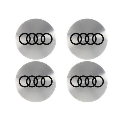 Cache-Moyeux Audi A3 A4 Q5 S line RS 60mm