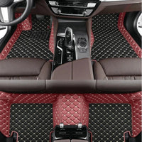 Tapis de Sol Renault Clio 5 2019-2026 Cuir Surpiqué Sur Mesure Jeu de 3 Pièces 33 Coloris