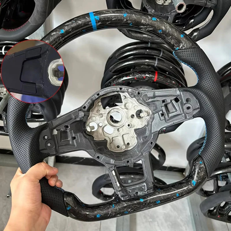 Volant Carbone Volkswagen Golf 7 GTI R — vue d'ensemble
